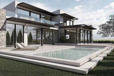 LUXURY VILLA IN LAGONISI VERY CLOSE TO THE SEA