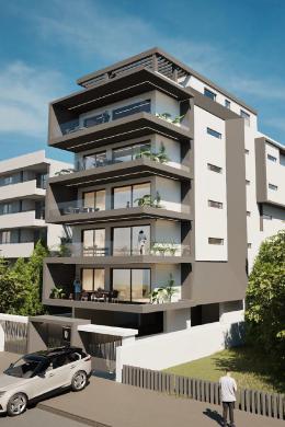 APARTMENT UNDER CONSTRUCTION IN ANO GLYFADA WITH SEA VIEW
